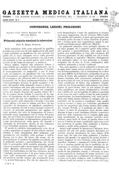 Gazzetta medica italiana