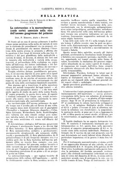 Gazzetta medica italiana