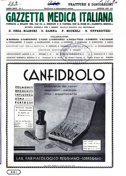 Gazzetta medica italiana