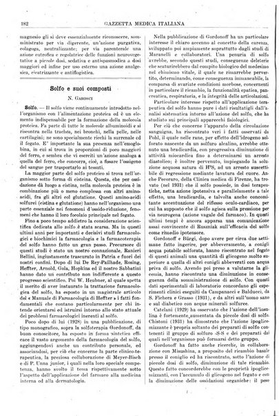 Gazzetta medica italiana