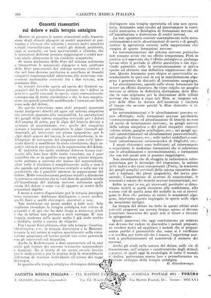 Gazzetta medica italiana