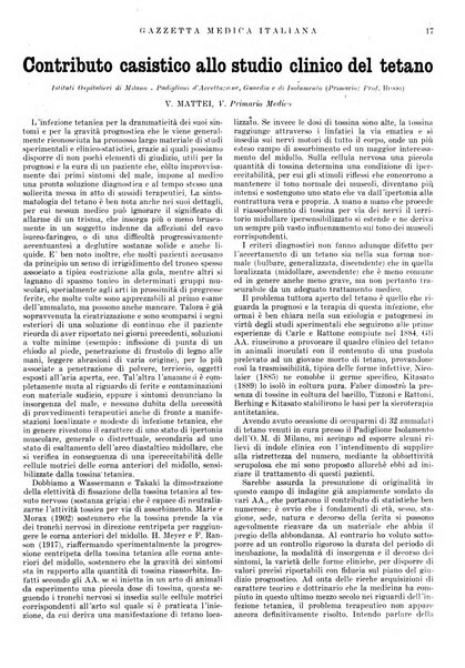 Gazzetta medica italiana