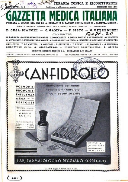 Gazzetta medica italiana