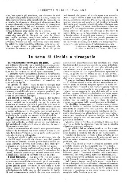 Gazzetta medica italiana