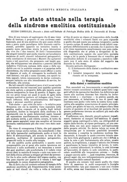 Gazzetta medica italiana