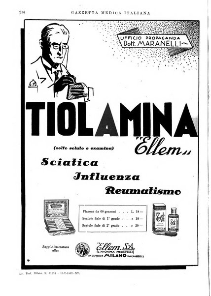 Gazzetta medica italiana