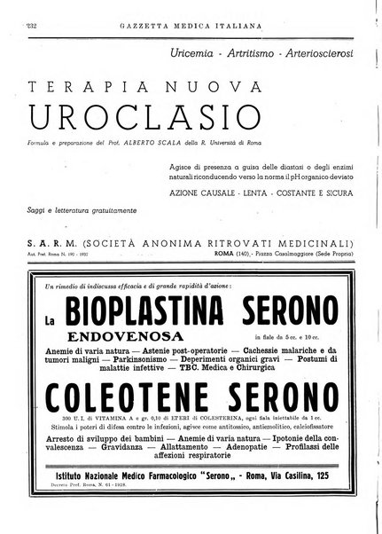 Gazzetta medica italiana