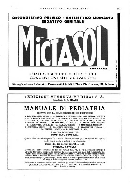 Gazzetta medica italiana