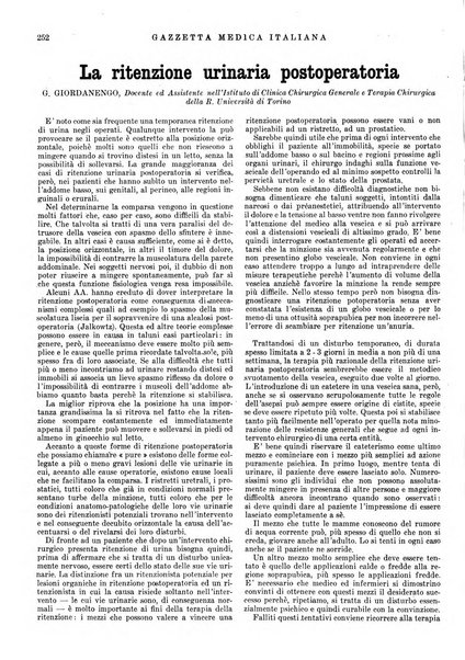 Gazzetta medica italiana