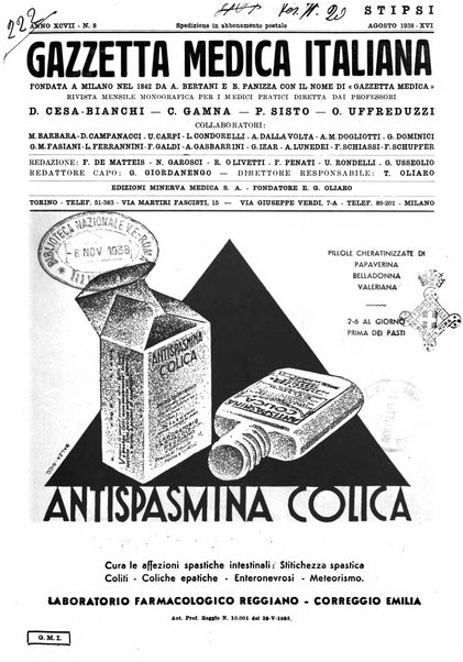 Gazzetta medica italiana