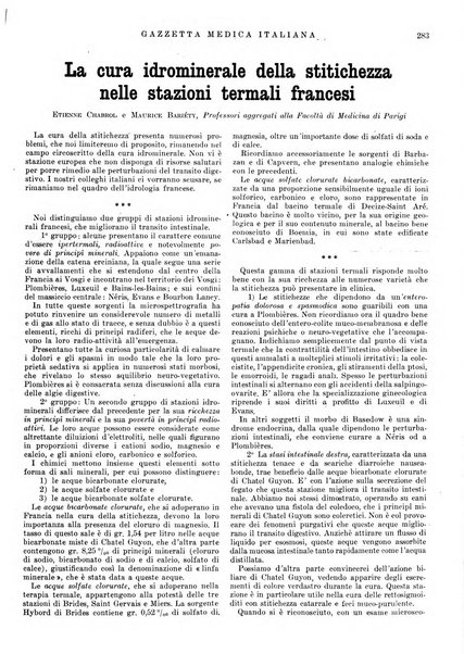 Gazzetta medica italiana