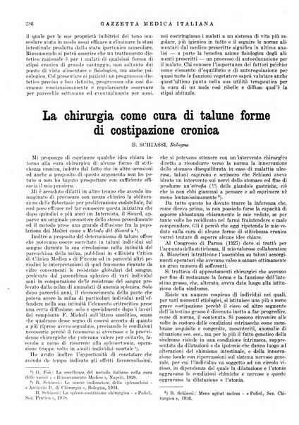 Gazzetta medica italiana