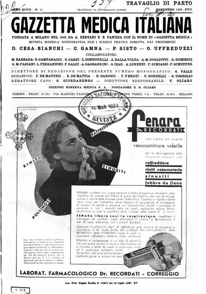 Gazzetta medica italiana