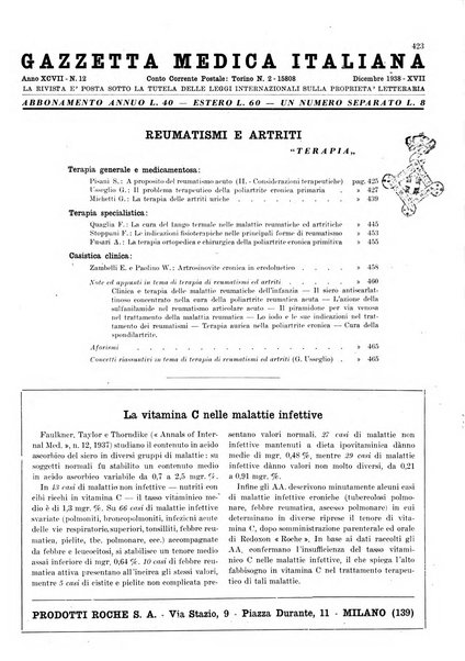 Gazzetta medica italiana