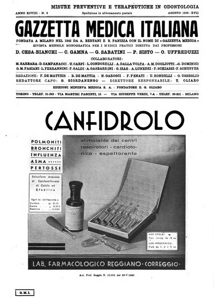 Gazzetta medica italiana