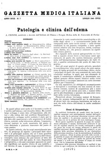 Gazzetta medica italiana