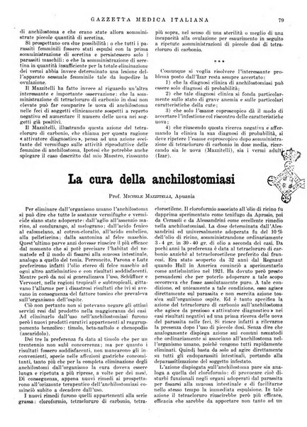 Gazzetta medica italiana