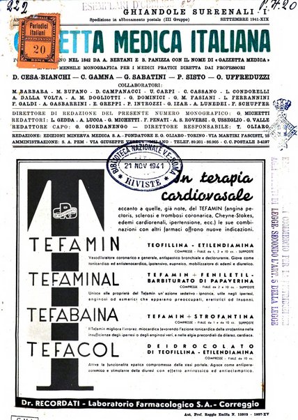 Gazzetta medica italiana