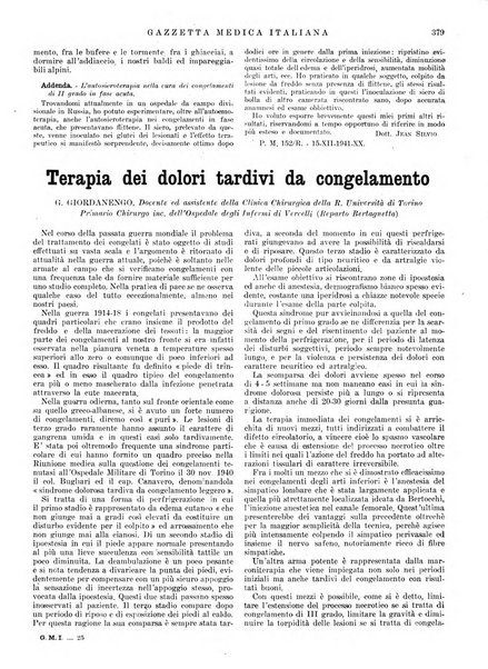 Gazzetta medica italiana