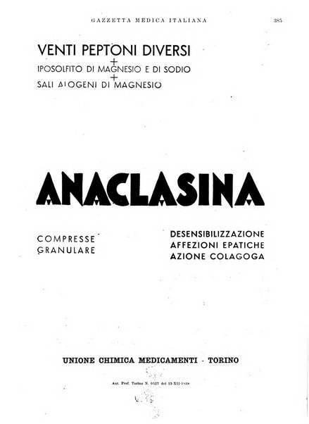 Gazzetta medica italiana