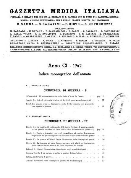 Gazzetta medica italiana