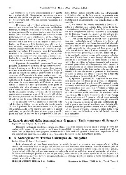 Gazzetta medica italiana