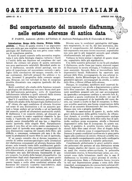 Gazzetta medica italiana