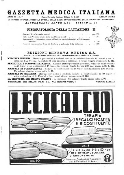 Gazzetta medica italiana