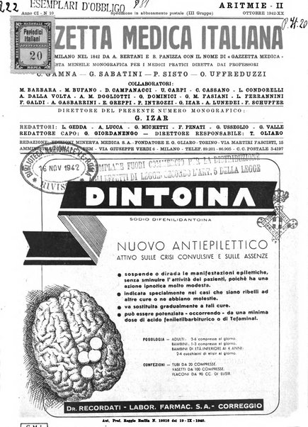 Gazzetta medica italiana