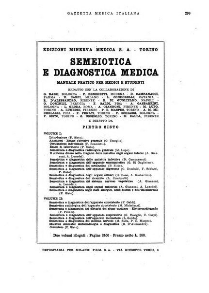 Gazzetta medica italiana