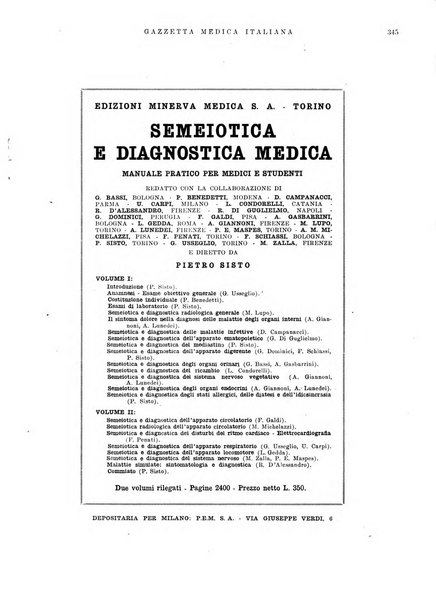 Gazzetta medica italiana