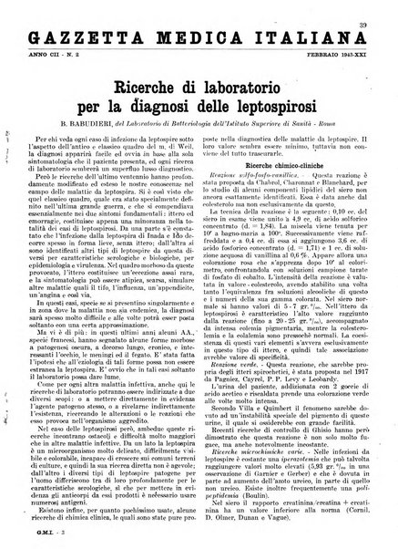 Gazzetta medica italiana