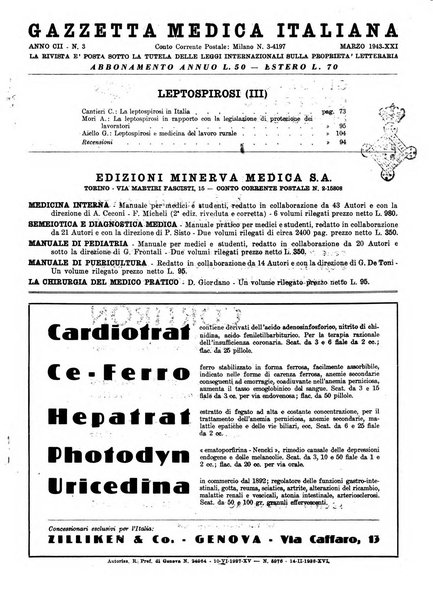 Gazzetta medica italiana