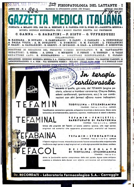 Gazzetta medica italiana