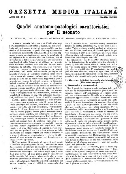 Gazzetta medica italiana