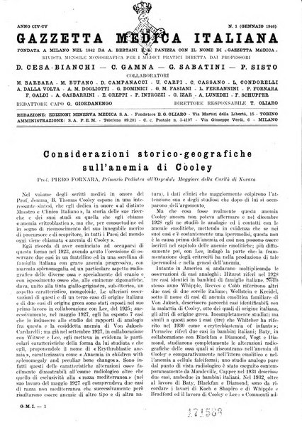 Gazzetta medica italiana