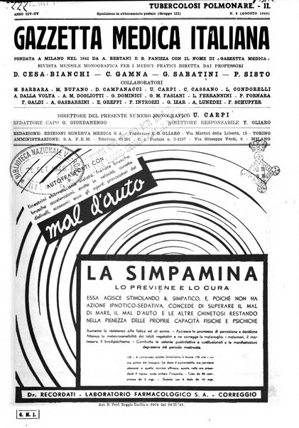 Gazzetta medica italiana