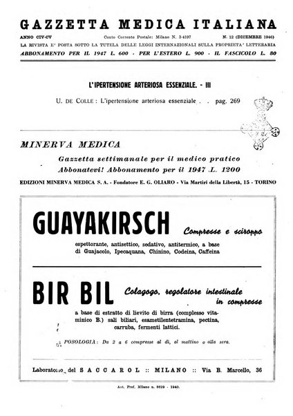 Gazzetta medica italiana