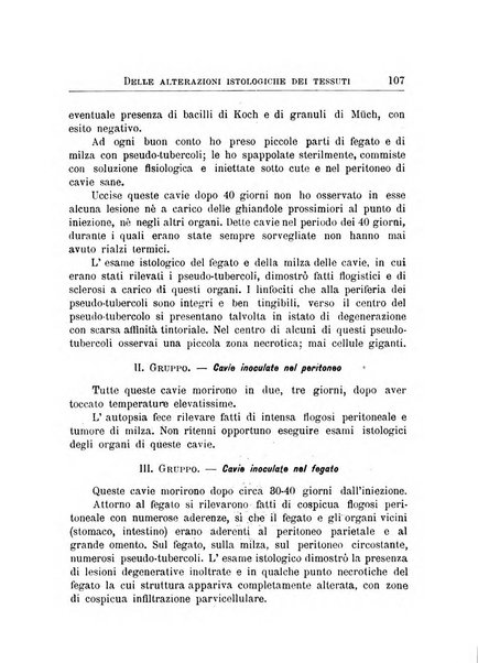 Archivi di biologia applicata alla patologia, alla clinica e all'igiene periodico bimestrale