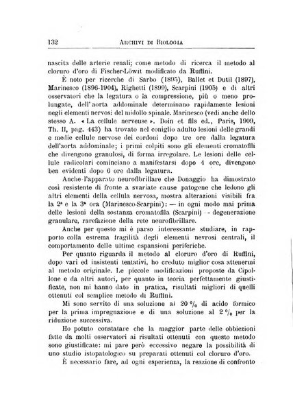 Archivi di biologia applicata alla patologia, alla clinica e all'igiene periodico bimestrale