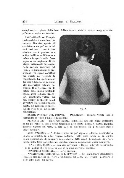 Archivi di biologia applicata alla patologia, alla clinica e all'igiene periodico bimestrale