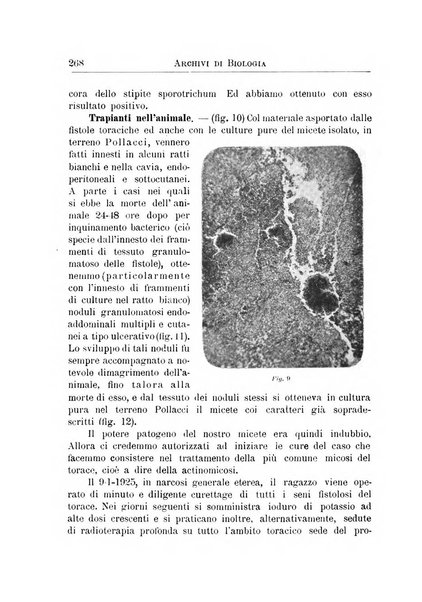 Archivi di biologia applicata alla patologia, alla clinica e all'igiene periodico bimestrale