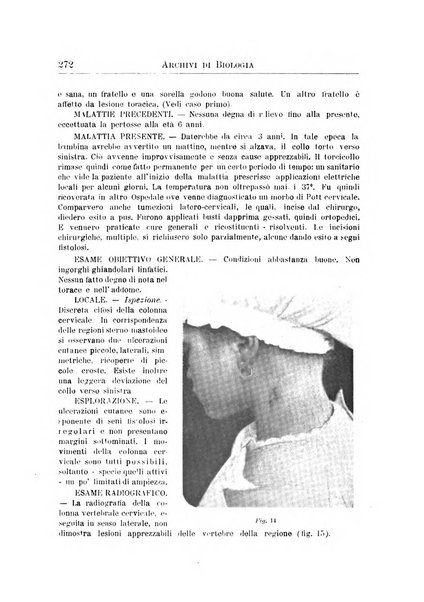 Archivi di biologia applicata alla patologia, alla clinica e all'igiene periodico bimestrale