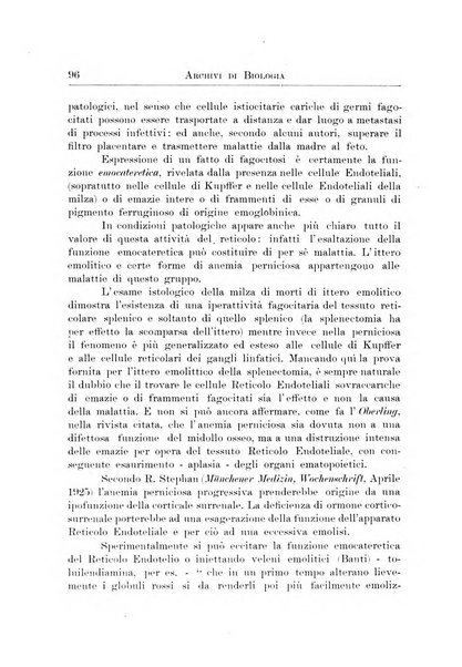 Archivi di biologia applicata alla patologia, alla clinica e all'igiene periodico bimestrale