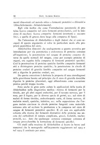 Archivi di biologia applicata alla patologia, alla clinica e all'igiene periodico bimestrale