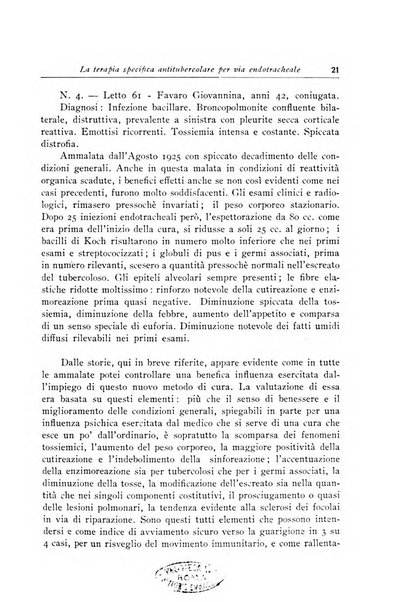 Archivi di biologia applicata alla patologia, alla clinica e all'igiene periodico bimestrale