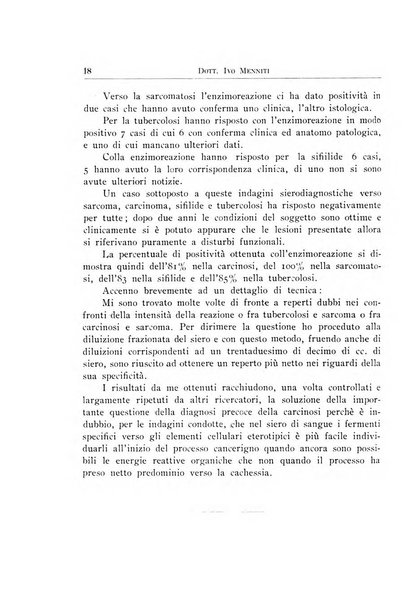 Archivi di biologia applicata alla patologia, alla clinica e all'igiene periodico bimestrale