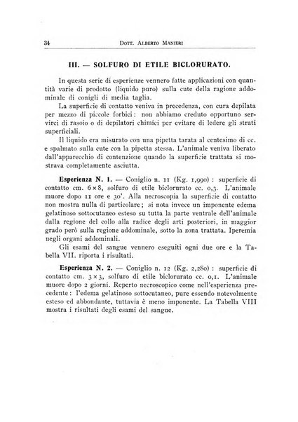 Archivi di biologia applicata alla patologia, alla clinica e all'igiene periodico bimestrale