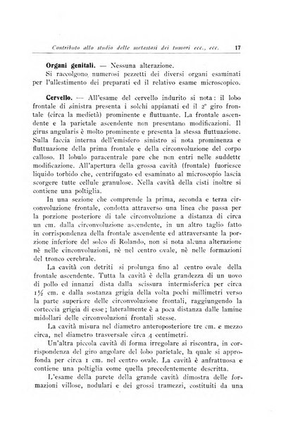 Archivi di biologia applicata alla patologia, alla clinica e all'igiene periodico bimestrale