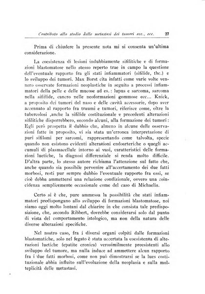 Archivi di biologia applicata alla patologia, alla clinica e all'igiene periodico bimestrale